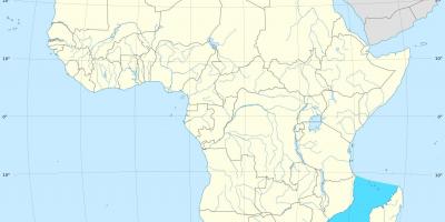 Canal de Mozambique afrique carte